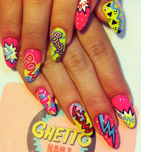 ghetto nailz: comic mix