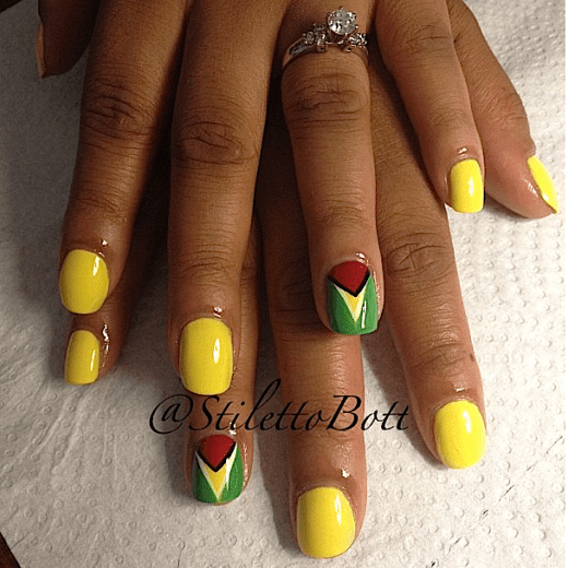 carnival nails: stiletto bott