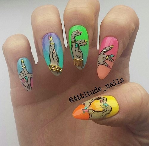 attitude nails live2