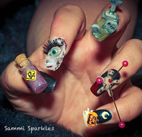 Sammi Sparkles halloween