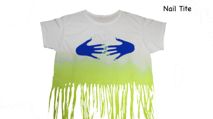 NAIL TITE: FRINGE top