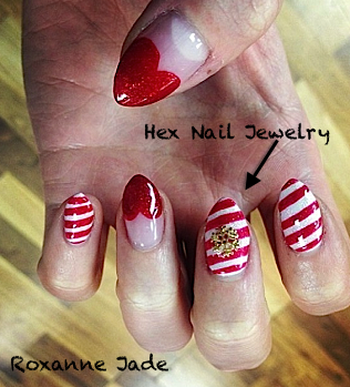 roxanne jade: hex nail jewels