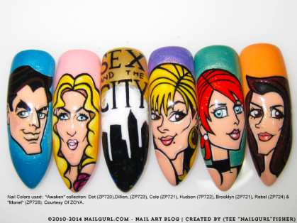 nail gurl: sex in the city